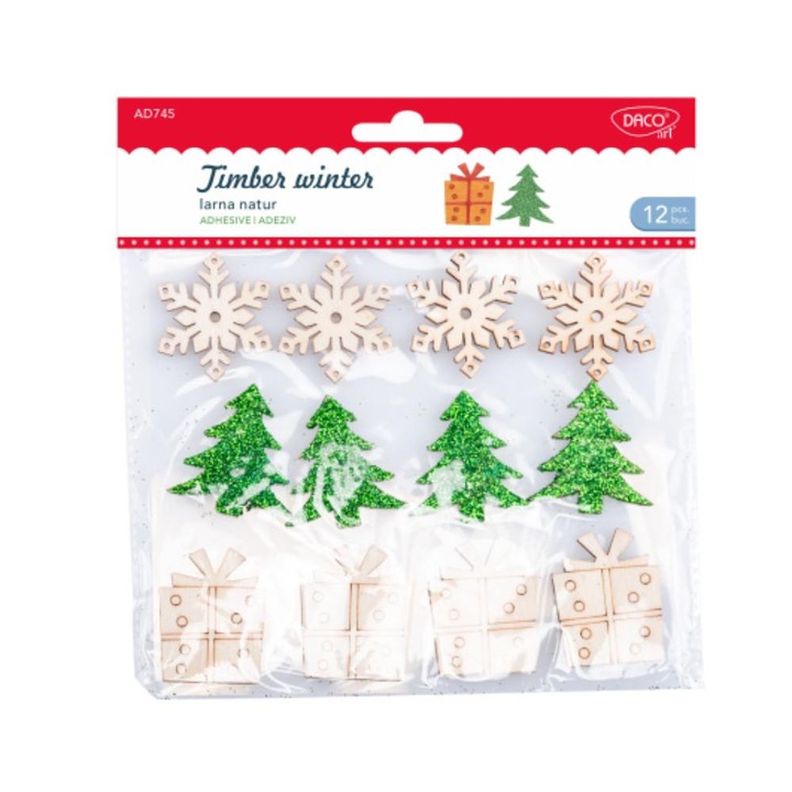 Accesorii craft - AD745 Iarna natur