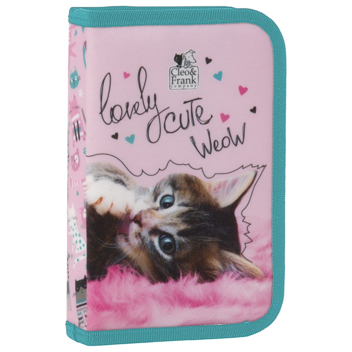 Penar echipat, Derform, Poliester, 20x13x4 cm, 1 compartiment, Multicolor