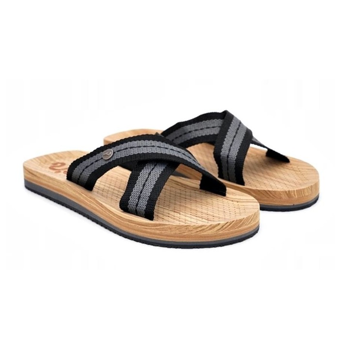Slapi pentru barbati, Joma, GOMERA MEN 2301, Negru, 42 EU