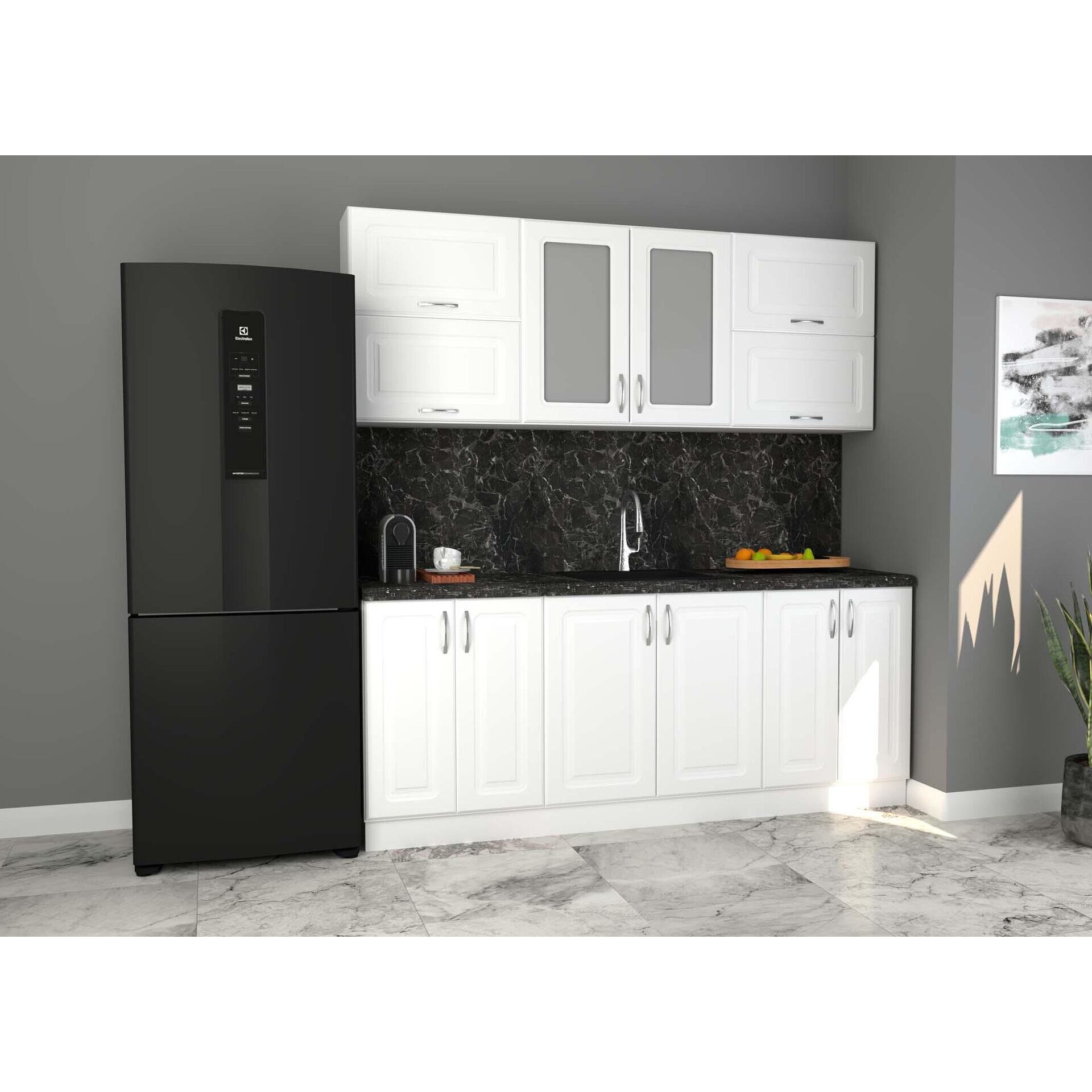 Usa decorativa, Sani Kvadric, 45 cm, Alb, MDF - eMAG.ro