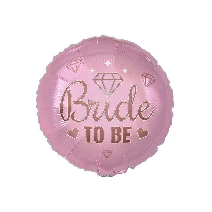 Фолиев балон Pink bride to be 46см