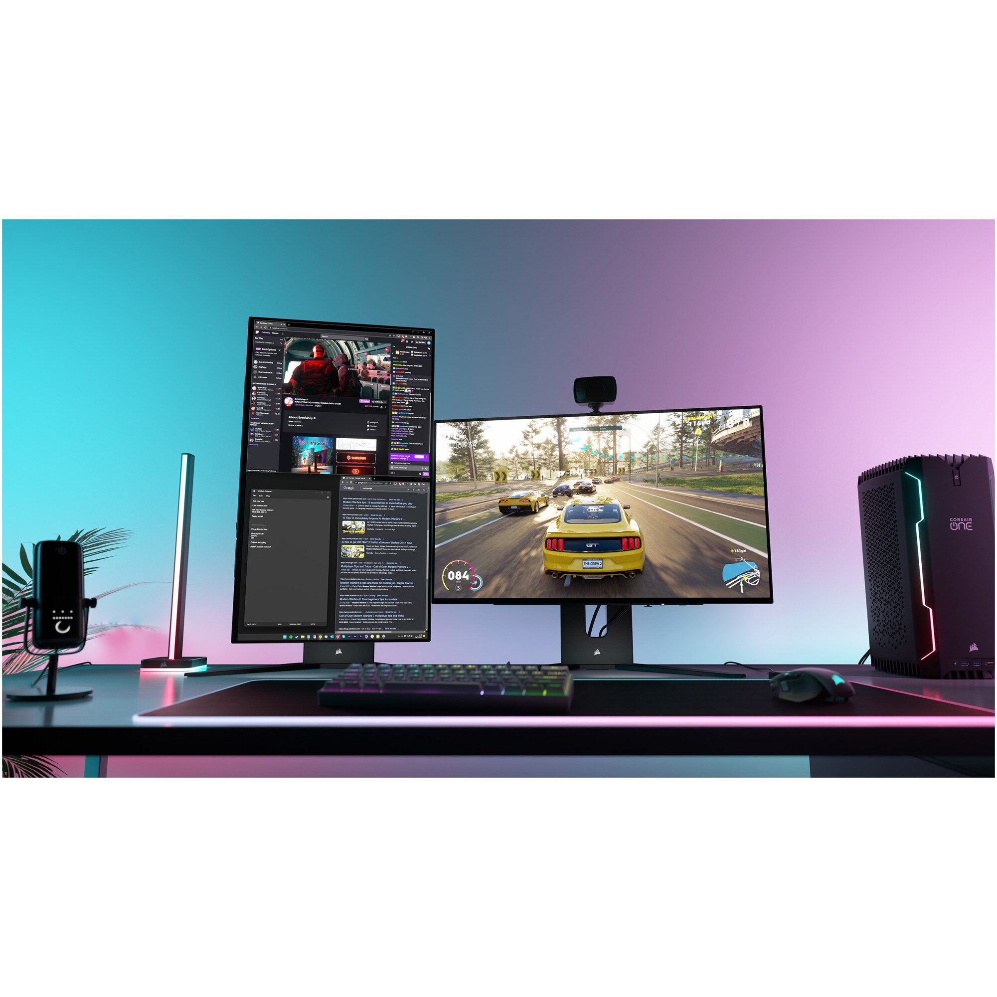 Monitor Gamer Corsair XENEON 27″ QHD OLED 240hz, 0,03ms, G-SYNC