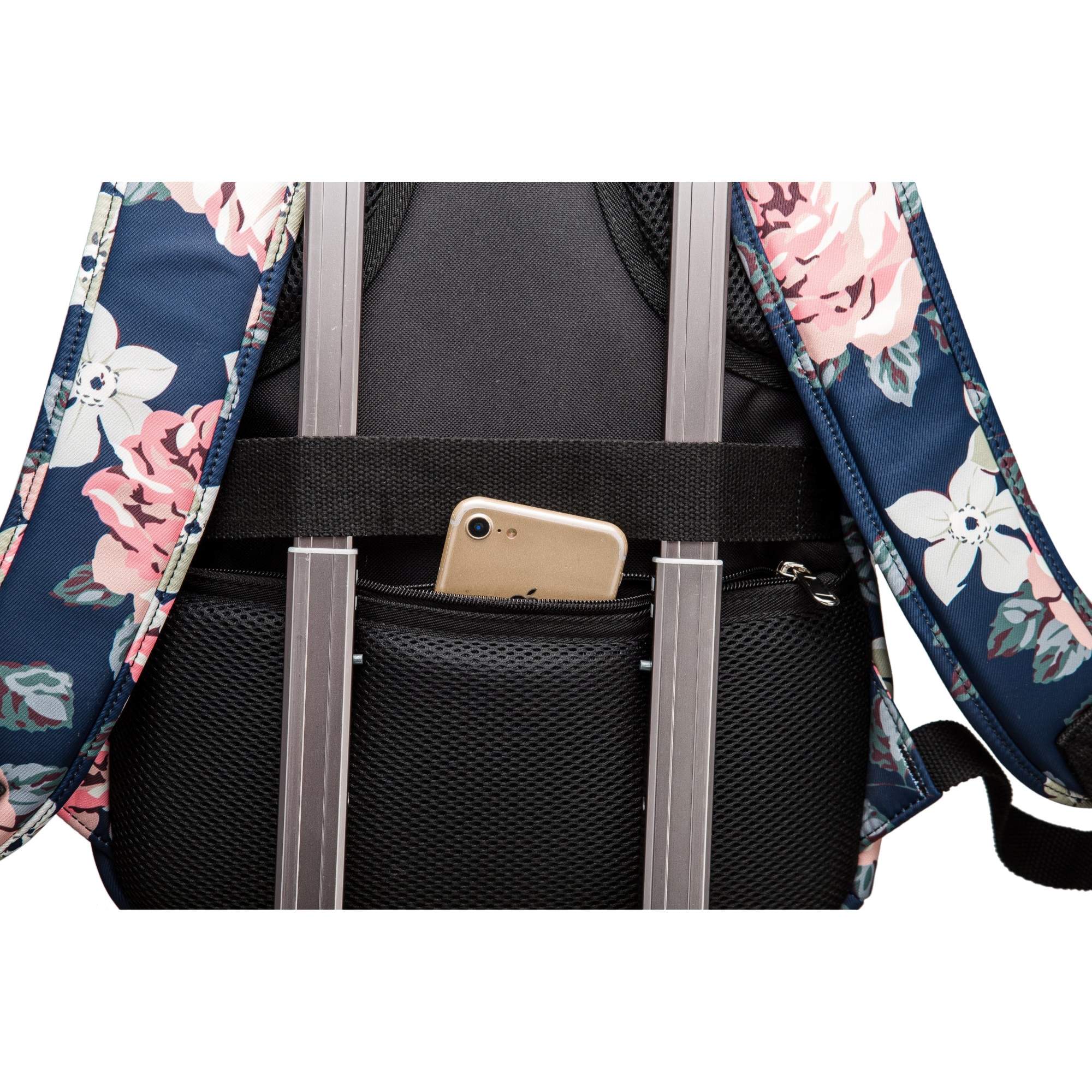 Rucsac Laptop, Kinmac, Blue Flower, 15.6"