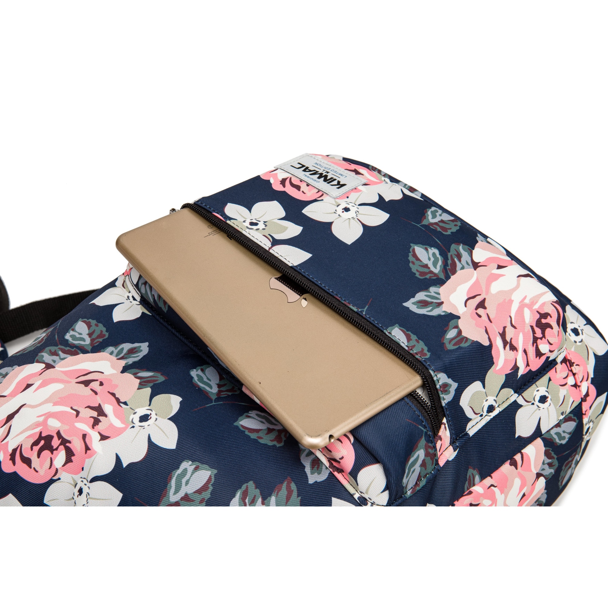 Rucsac Laptop, Kinmac, Blue Flower, 15.6"