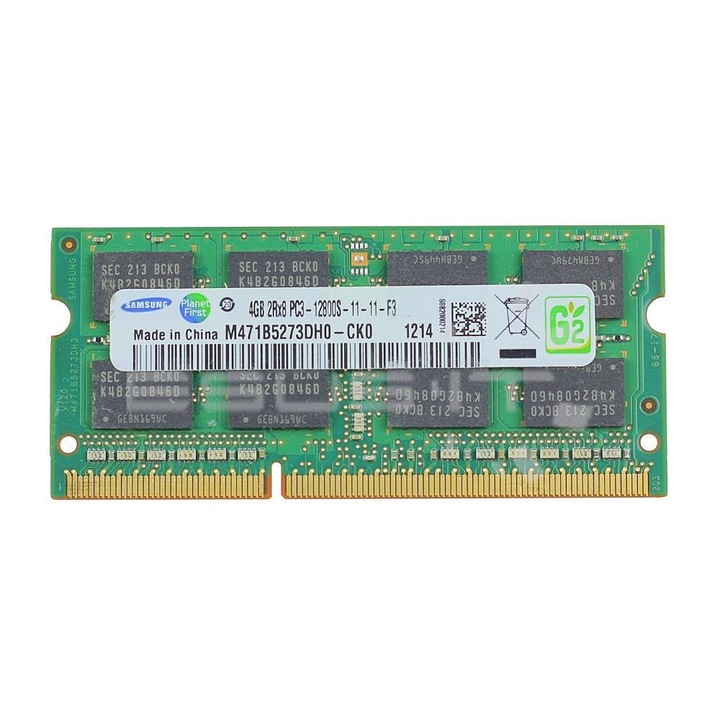 Memorie Ram Samsung DDR3 4GB Sodimm PC3-12800S - M471B5273DH0-CK0