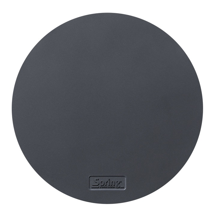 Set 2 protectii pentru oale, Spring, Siliciu, 18 cm, Gri