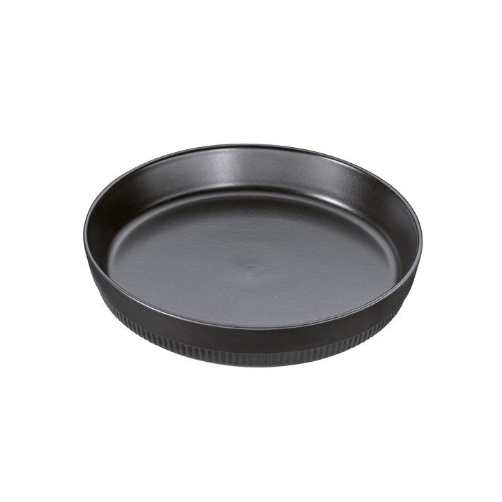 Vas ceramic, Spring, 1.7 l, 28 cm, negru