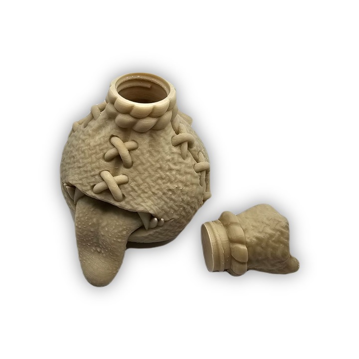 Carcasa Zaruri, D&D Dice Vault, Mimic Bag of Change, Bej