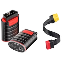 Diagnoza profesionala THINKDIAG 4.0 OBD2 Bluetooth, iOS si Android, diagnoza completa pe toate sistemele, teste active bidirectionale, codare ECU, 15 functii service, 1 an update inclus si licenta, cablu adaptor prelungitor 36 cm
