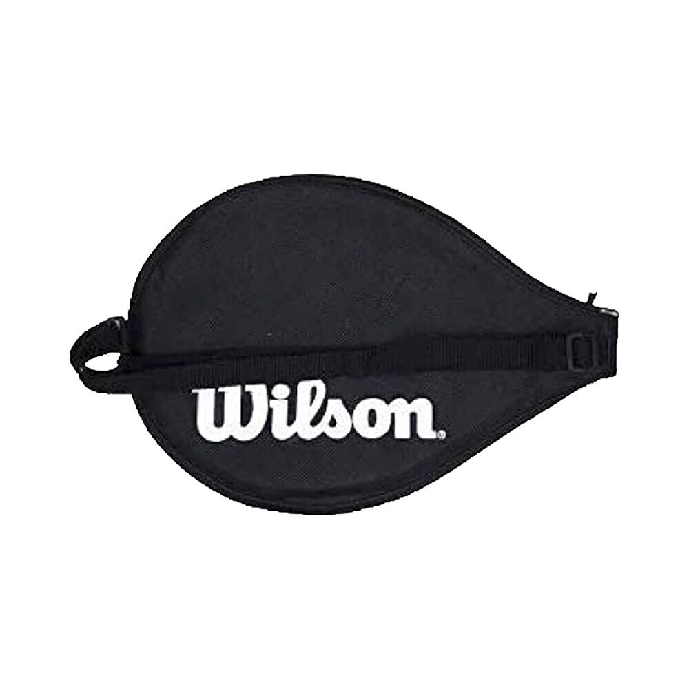 Wilson Pink 21 Racket Детска тенис ракета Wilson Burn Pink 21, наплетена, с калъф, 21 инча ...