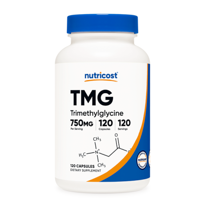 Supliment alimentar, Nutricost, Normalizeaza nivelurile de homocisteina, 750 mg x 120 capsule