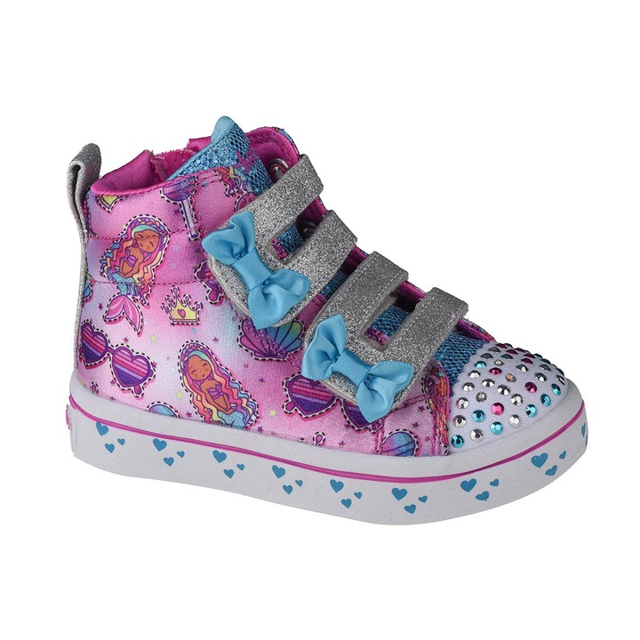 Sneakers, Skechers Twi-Lites Mermaid Gems 20223N-MLT, Roz, Roz