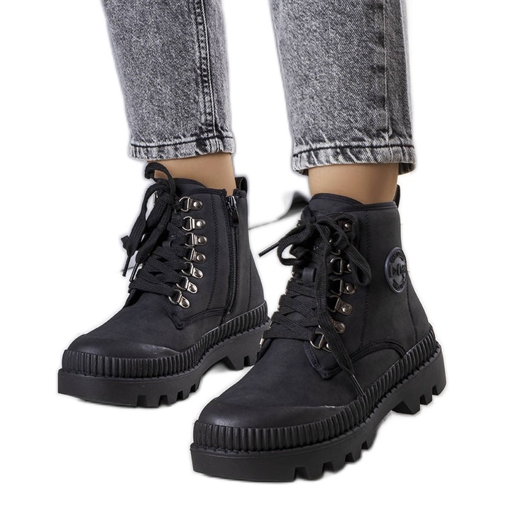 Дамски боти, Lee Cooper, BM158032, Черни