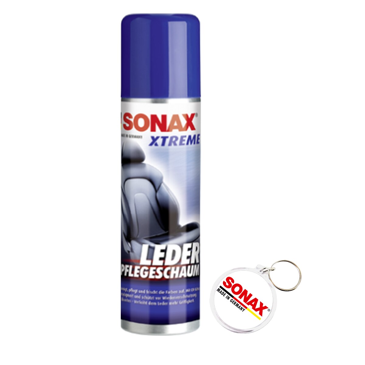 Set Solutie Spray Cu Spuma Pentru Curatare Piele Sonax Ml Si