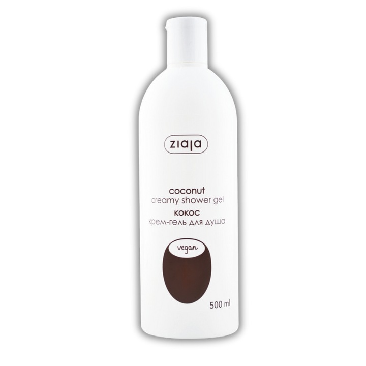 Krémes kókuszos tusfürdő 500ml, Ziaja