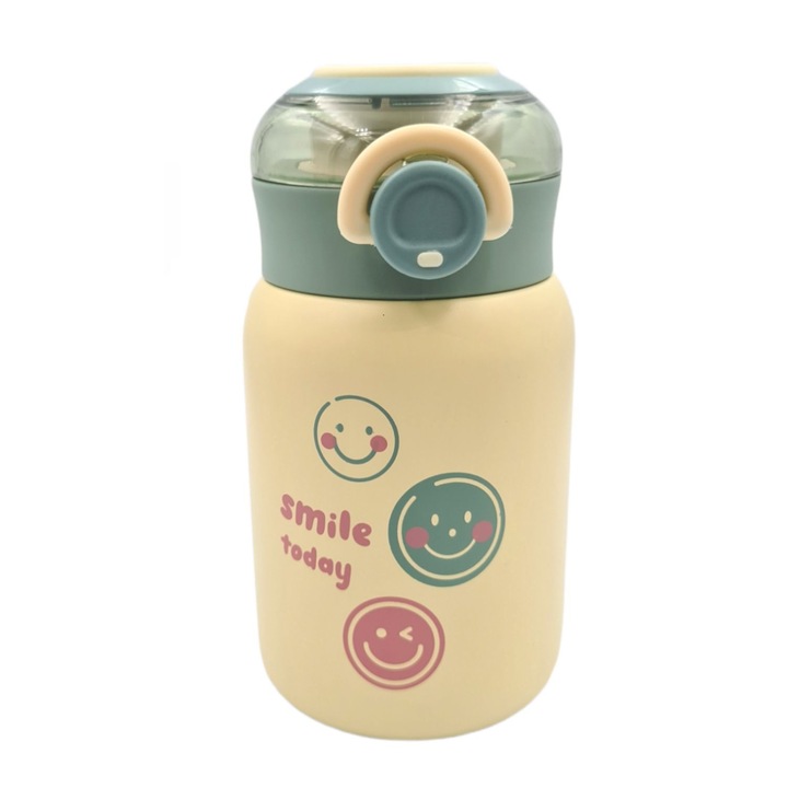 Mini Termos SMYLE, 220 ml Galben