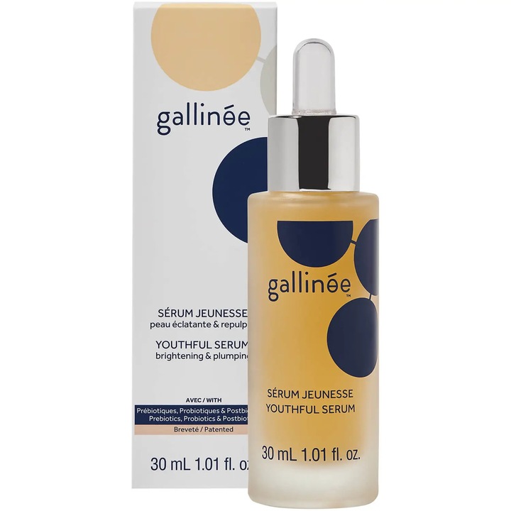 Серум за лице против стареене Gallinee Youthful Serum, 30 мл