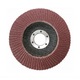 Disc lamelar de slefuit cu granulatie P100, GIDA-CRIS GC160 cu diametrul de 125 x 22.2 mm pentru polizor unghiular