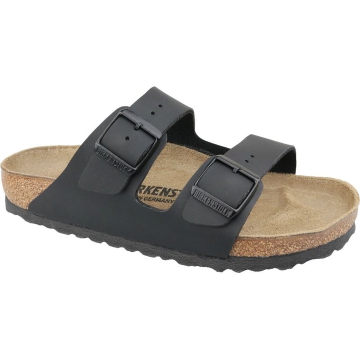 Slapi pentru barbati, Birkenstock, BM147299, Negru