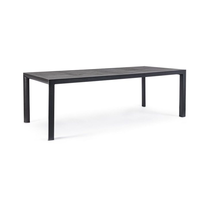 Маса Mason anthracite grey 220x100x74 см керамика алуминий