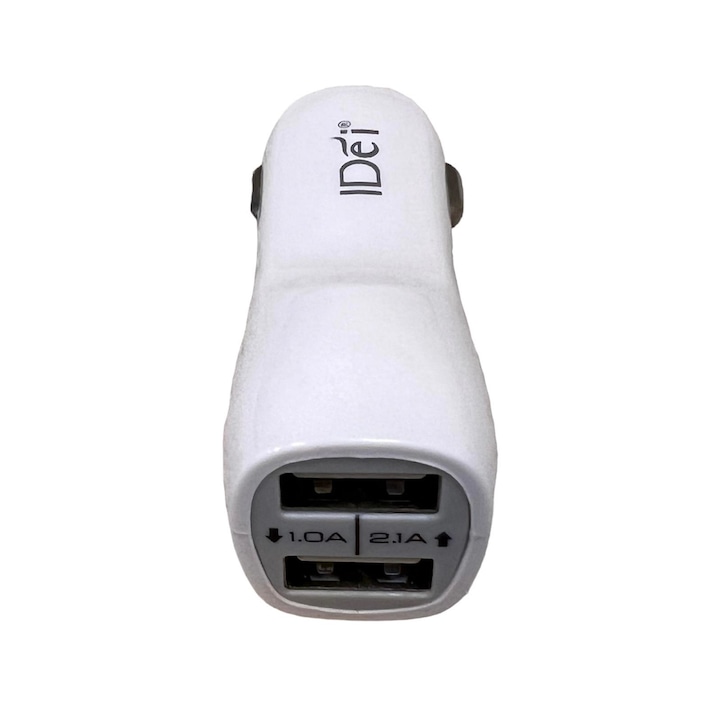 Autós töltő adapter 2 db 1. és 2.1A 506140 USB kimenettel