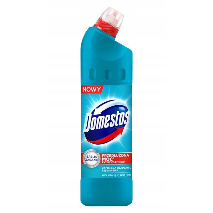 Solutie curatare pentru toaleta Domestos Atlantic Fresh, 750ml