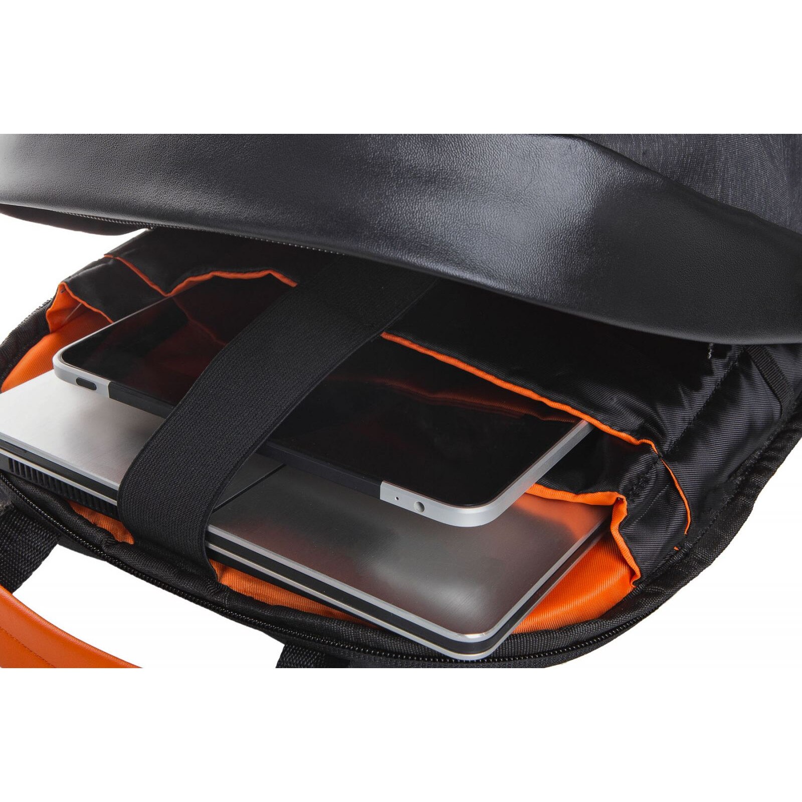 Rucsac calatorie R-Bag Bunker, negru, cu port USB pentru incarcare, detalii reflectorizante si buzunar antifurt, impermeabil, dimensiune 48 x 32.5 x 17 cm