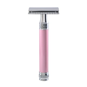 Edwin Jagger Aparat de barbierit clasic, DELPI14BL Pink Pearl Effect Edwin Jagger Aparat de barbierit clasic, DELPI14BL Pink Pearl Effect