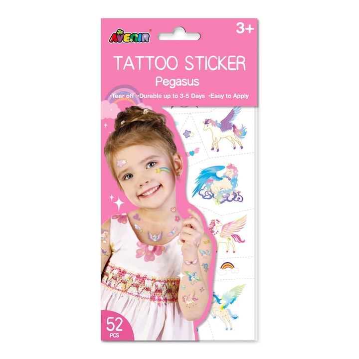 Tatuaje Pegas - Super La Moda si Colorate