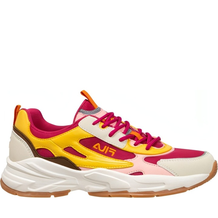 Pantofi dama Novarra, tesatura sintetica, rosu