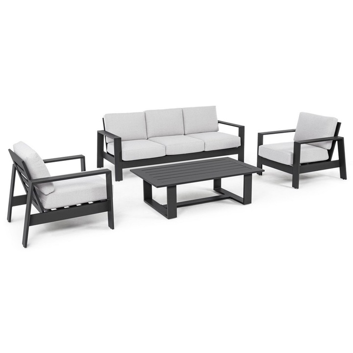 Set mobilier gradina Baltic 206x85.5x83 cm