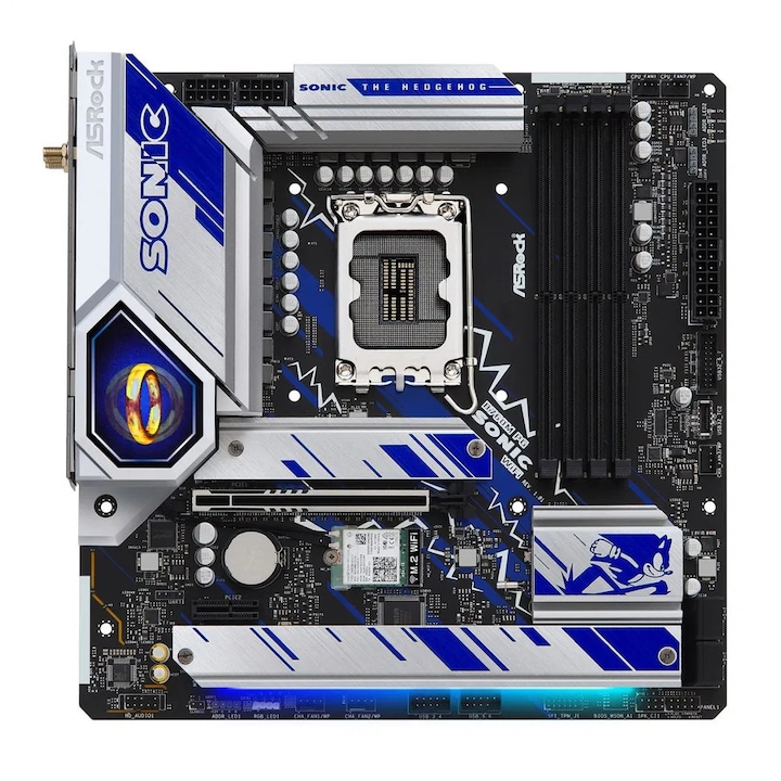 ASRock B760M PG Sonic WIFI alaplap (90-MXBKM0-A0UAYZ) (90-MXBKM0-A0UAYZ)