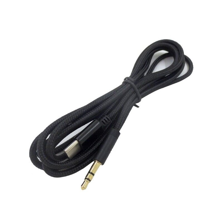 PadForce аудио кабел за слушалки Sony WH-1000XM2, H800, MDR-10R, Type-C to Jack 3.5mm, Length 1.50m - Без микрофон