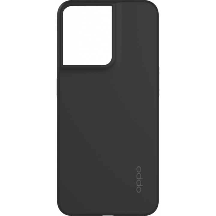 OPPO védőtok, folyékony szilikon Reno8 5G-hez, fekete