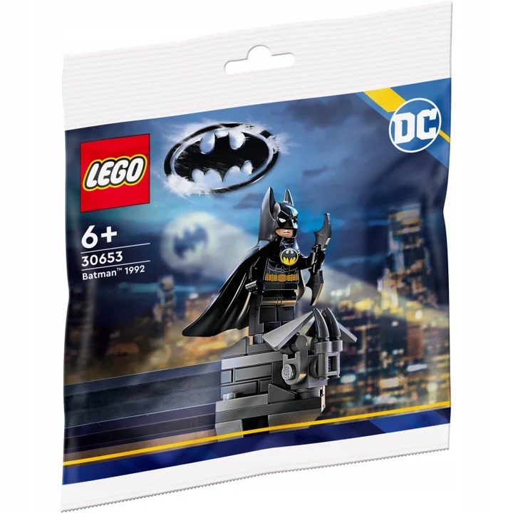 Конструктор LEGO Super Heroes 30653 Batman 1992, 40 части, 6 години, Многоцветен