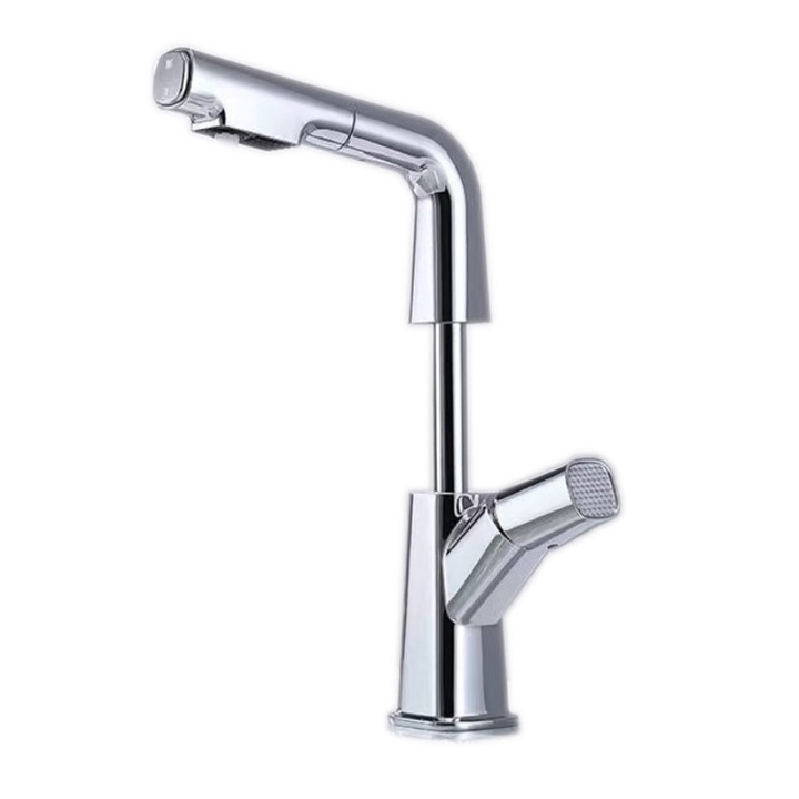 Akkumulátor tömlővel és forgópisztollyal - rozsdamentes acél