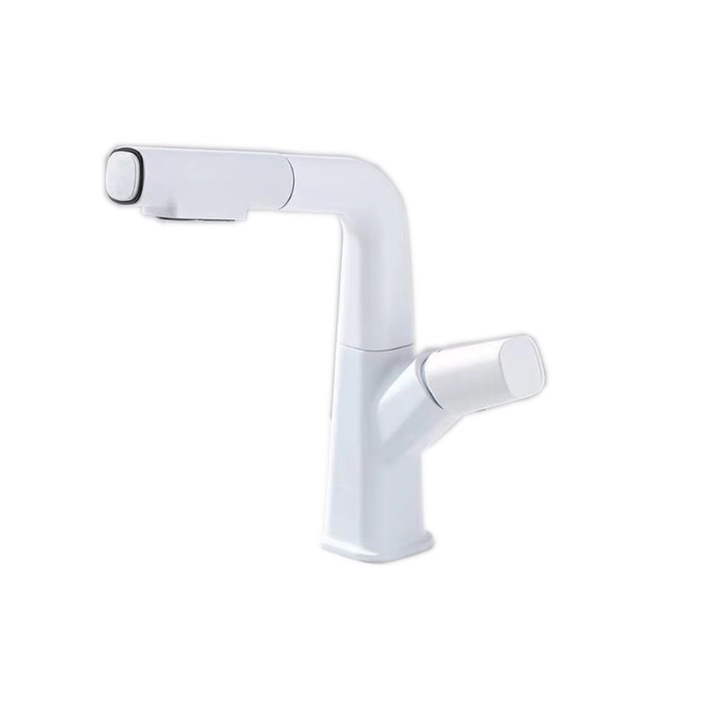 Akkumulátor tömlővel és forgópisztollyal - fehér