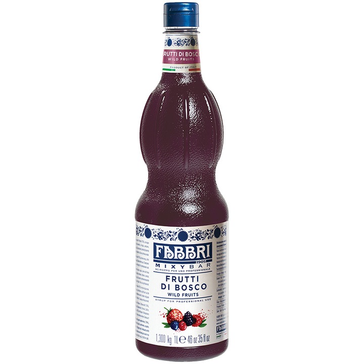 Szirup Fabbri 1905, Erdei gyümölcsök, 1l