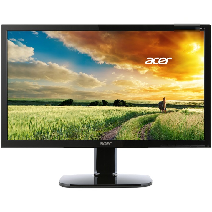 Acer KA220Q 21.5" LED VA monitor, FullHD, 1 ms, 100 Hz, HDMI, FreeSync, Fekete