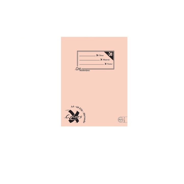 Caiet Pigna Basic A4, 60 file dictando