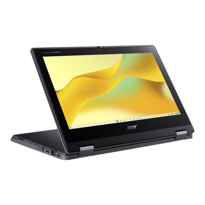 Acer R756TN-TCO-C89K Chromebook 29,5 cm (11.6") Érintőképernyő HD N100 4 GB LPDDR5-SDRAM 128 GB SSD Wi-Fi 6 (802.11ax) ChromeOS Fekete (NX.KECEG.005)