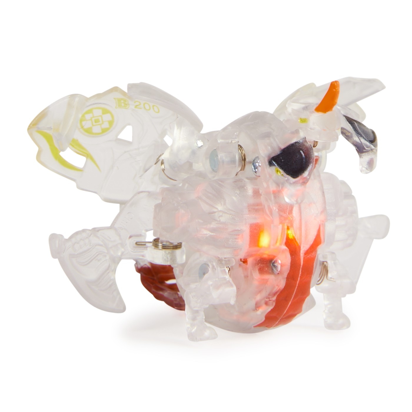 BAKUGAN GEOGAN Rising 6061567 - Palla Geogan con 6 BakuCores e 7 Carte Collezione 6061567, Motivo: Cartone Animato Giocattolo per Bambini 6 Anni e + Modello Casuale