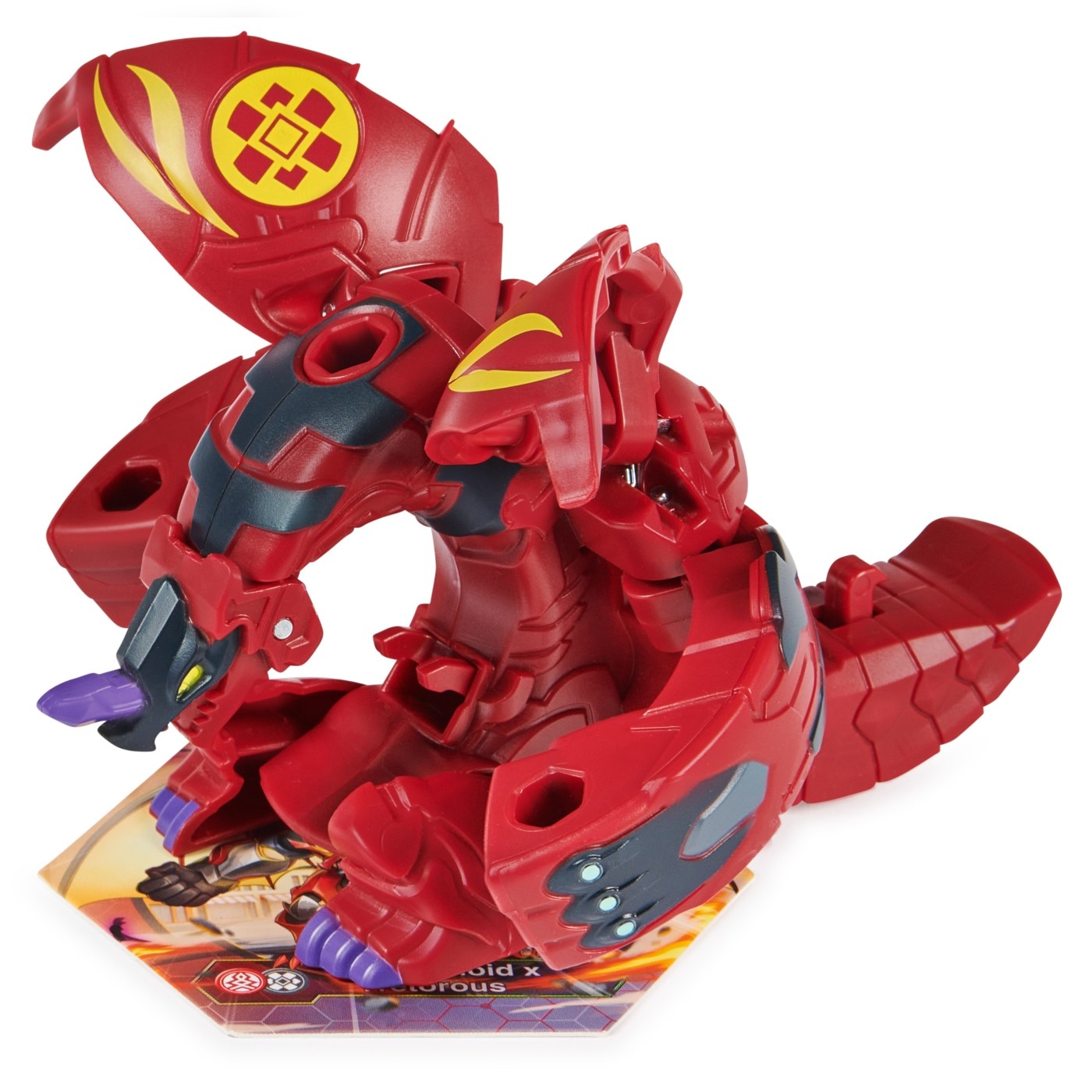 Bakugan Armored Alliance Deka - Figura Diamante Dragonoid X Tretorous (Edizione Trasparente, 2020)
