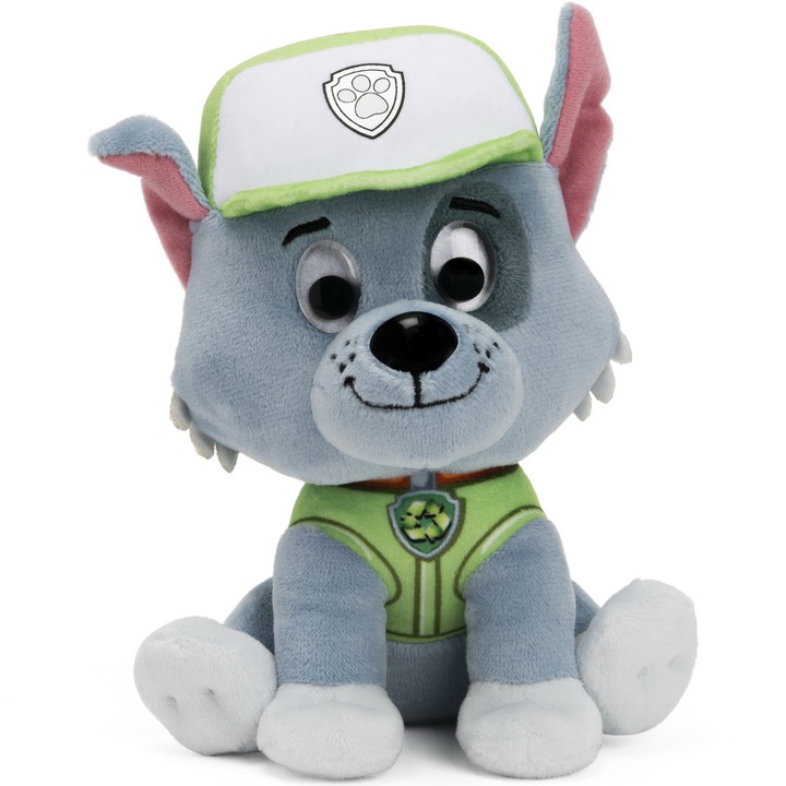 Jucarie de plus Paw Patrol - Rocky, 15 cm