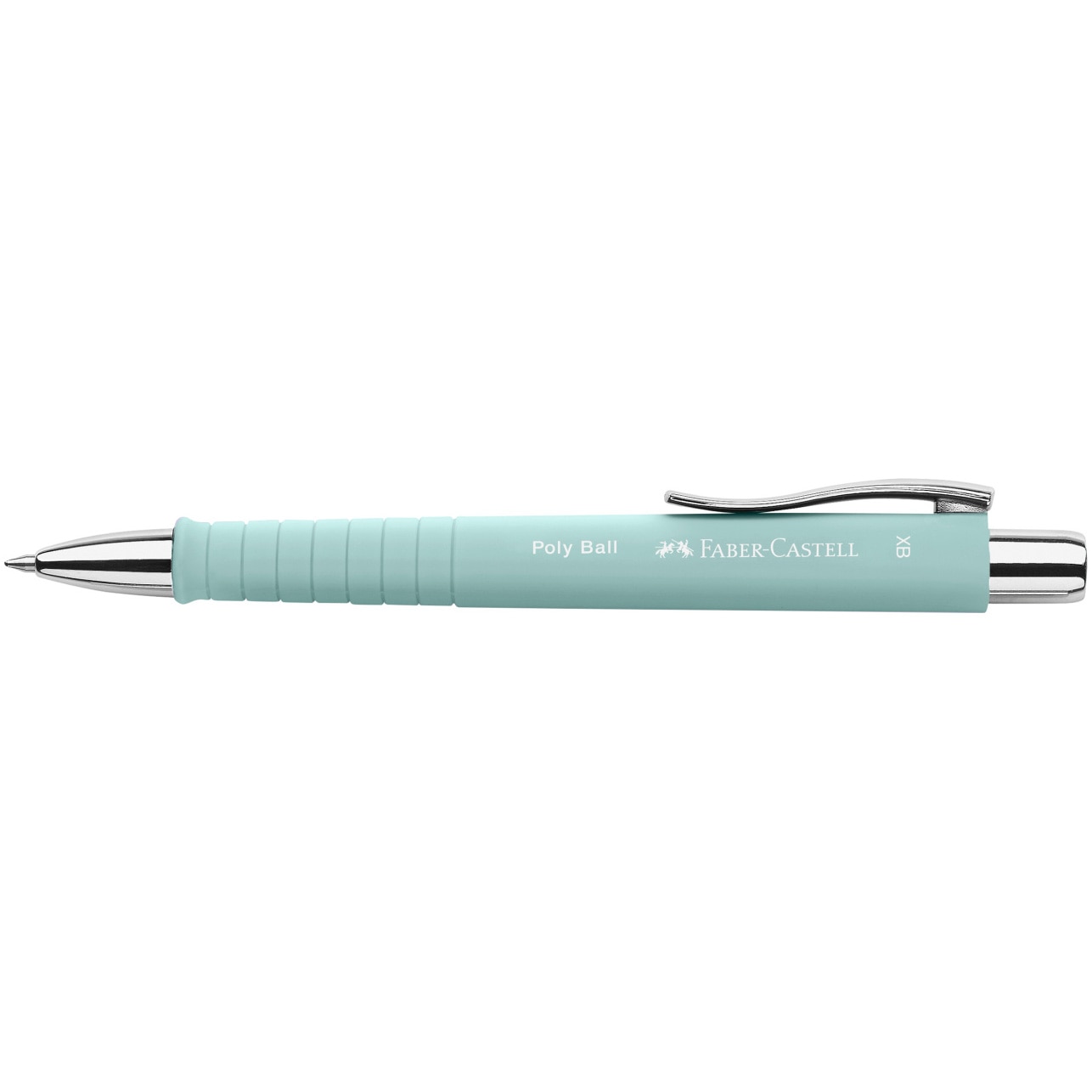 Pix cu mecanism si grip Faber-Castell Poly Ball, bleu caraibe