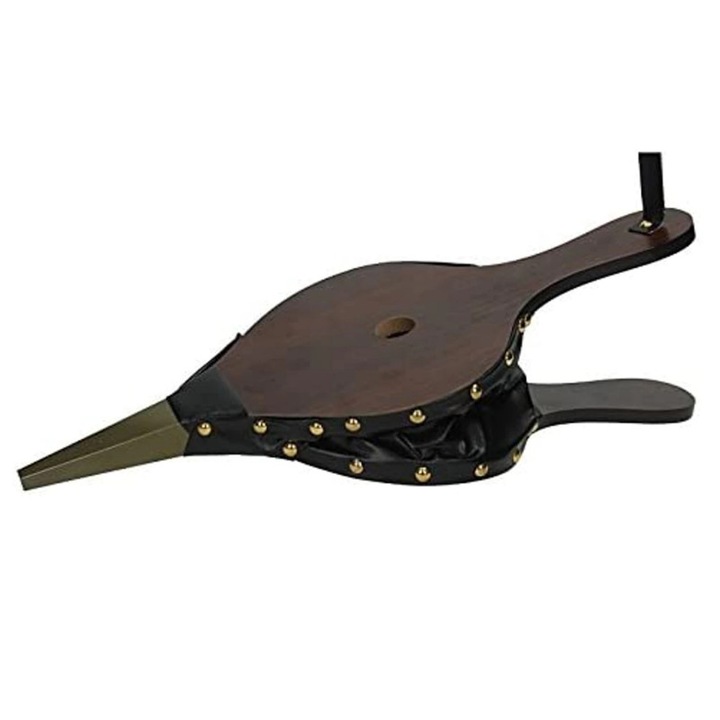 Духалка за разпалване на огън MasterGrill MG121, Метал и дърво, Черен