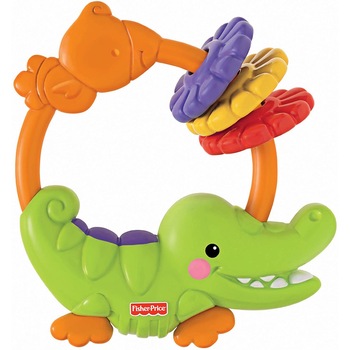 Jucarie zornaitoare crocodil Fisher Price Jucarie zornaitoare crocodil Fisher Price