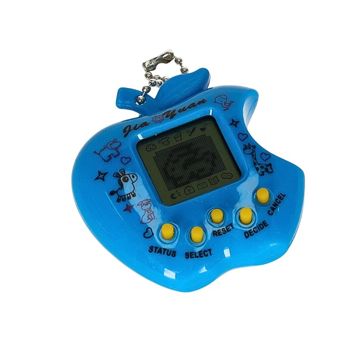 Интерактивна играчка Тамагочи VRZ, Ябълка, Tamagotchi има 168 различни ...