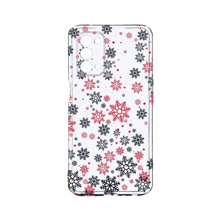 Силиконов калъф BestCase за OPPO A54 5G, Snow, Camera Protection, Clear Silicon 2.0MM, T 154