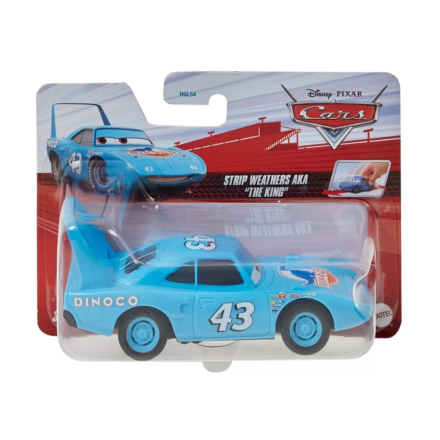 Автомобили с издърпваща система, Dinoco, Мащаб 1:43 - eMAG.bg
